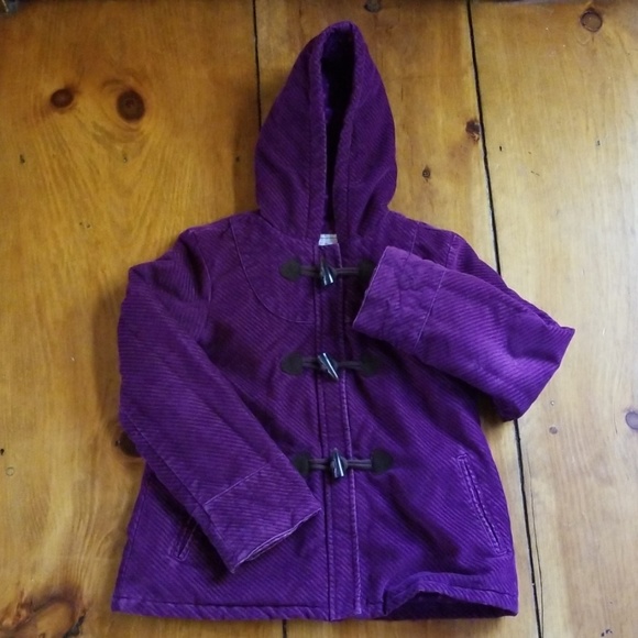 Old Navy Other - Quilted Corduroy Fleece Toggle Zip Jacket L